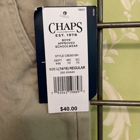 Chaps joggers school uniform pants* - Picture 7 of 7